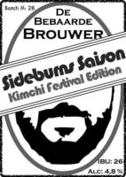 De Bebaarde Brouwer, Sideburns Saison Kimchi Festival Edition