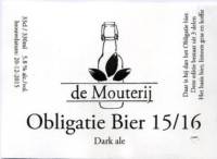 De Mouterij, Obligatie Bier 15/16 Dark ale