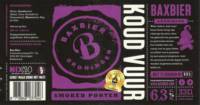 Baxbier, Koud Vuur Smoked Porter