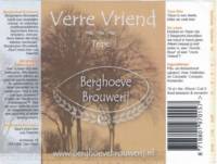 Berghoeve Brouwerij, Verre Vriend Tripel