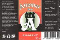 Attemer Bier , Amarant