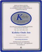 Stadsbrouwerij van Kollenburg, Kolleke Oude Jan