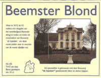 Brouwerij De Lepelaer, Beemster Blond