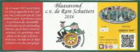 Graafsch Genot, Blaasavond CV De Rare Schutters 2016