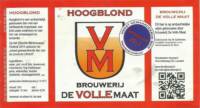 Bierbrouwerij De Volle Maat, Hoogblond
