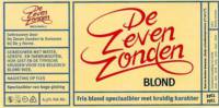 Brouwerij Eeuwig Zonde, De Zeven Zonden Blond