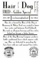 Brouwerij De Molen, Hair of the Dog Fred Golden Special