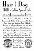 Brouwerij De Molen, Hair of the Dog Fred Golden Special Ale
