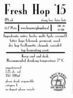 Brouwerij De Molen, Fresh Hop '15