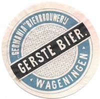 Stoombierbrouwerij Germania , Gerste Bier