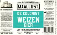 Bierbrouwerij Maallust, De Kolonist Weizen