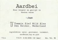 Tommie Sjef Wild Ales, Aardbei