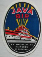 (Heineken's) Nederlands-Indische Bierbrouwerij, Java Bir