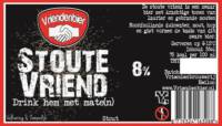 Vriendenbier, Stoute Vriend Stout