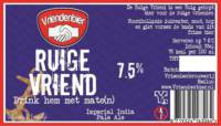Vriendenbier, Ruige Vriend Imperial India Pale Ale