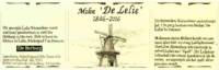 Mop van Dalfsen, Molen de Lelie 1846-2016