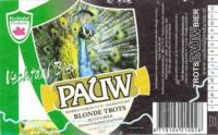 Bierbrouwerij De Pauw (Ommen), Vechtdal Bier Pauw Honingbier Blonde Trots