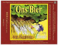 Stadsbrouwerij Wittenburg, Ons Bier een Wageningse Blonde