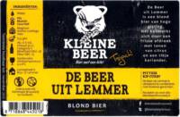 Kleine Beer Brouwerij, De Beer Uit Lemmer Blond Bier