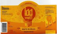 100 Watt Brewery, Route du Soleil Summer Ale