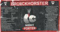 Bronckhorster Brewing Company , Bronckhorster Night Porter