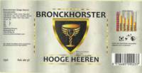 Bronckhorster Brewing Company , Hooge Heeren