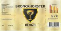 Bronckhorster Brewing Company , Bronckhorster Blond