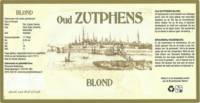 Bronckhorster Brewing Company , Oud Zutphens Blond