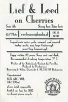 Brouwerij De Molen, Lief & Leed Sour Ale On Cherries