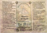 Dorpsbrouwerij De Maar, Blauwe Krokodil