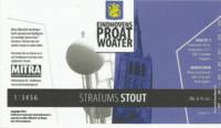 Bierbrouwerij Sint Servattumus, Eindhovens Proatwoater Stratums Stout