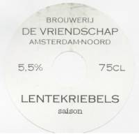 Brouwerij De Vriendschap, Lentekriebels Saison