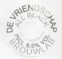 Brouwerij De Vriendschap, All Black Celebration Ale