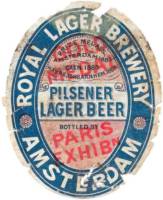 Van Vollenhoven's Bierbrouwerij, Royal Lager Pilsener Lager Beer