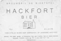 De Biertafel, Hackfort Bier