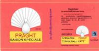 Bierbrouwerij Praght, Saison Spéciale