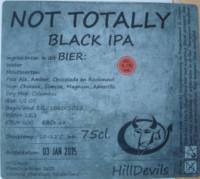 Hilldevils Beers, Not Totally Black IPA
