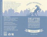 Bierhistorie Delft, Delftse Knollaert Amber Bier