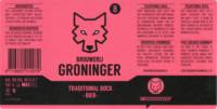 Brouwerij Groninger, Traditional Bock Bier