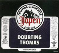 Jopen B.V., Jopen Doubting Thomas Beer