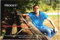 Stadsbierbrouwerij Apeldoorn, Proost! Marco's promotiebiertje