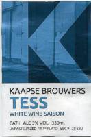 Kaapse Brouwers, Tess White Wine Saison