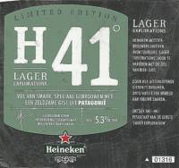 Heineken, H41 Lager Explorations