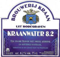 Brouwerij Kraan (Bodegraven), Kraanwater 8.2