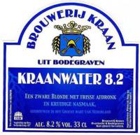 Brouwerij Kraan (Bodegraven), Kraanwater 8.2