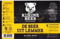 Kleine Beer Brouwerij, De Beer Uit Lemmer Blond Bier