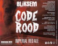 Brouwerij Bliksem, Code Rood Imperial Red Ale