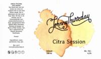 Elsener Bierbrouwerij PochPoater, Johnny Thursday Citra Session