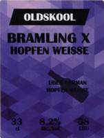 Oldskool Brewery, Bramling X Hopfen Weisse Oldskool Brewery, Bramling X Hopfen Weisse