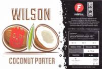 Brouwerij Frontaal, Wilson Coconut Porter